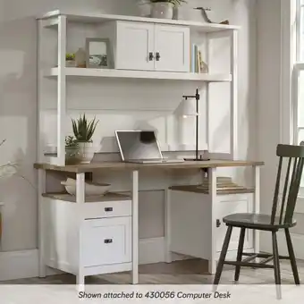 Walmart Sauder Cottage Road 60 Hutch, White Finish offer
