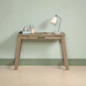 Walmart Sauder Beginnings Writing Table, Summer Oak Finish offer