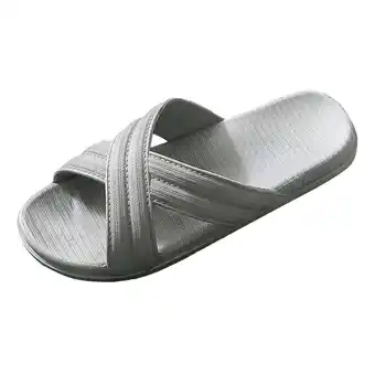Walmart Cathalem Pool Slippers for Men Mens Sandals Indoor and Outdoor Beach Flip Flop(Gray,41) offer