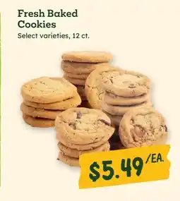 Sprouts Farmers Market Fresh Baked Cookies offer
