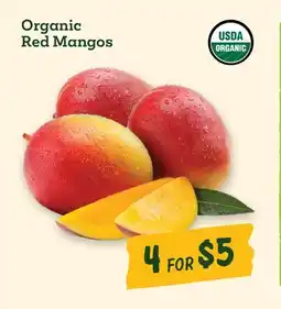 Sprouts Farmers Market Organic Red Mangos offer