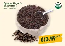 Sprouts Farmers Market Sprouts Organic Bulk Coffee offer