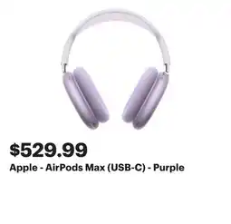 Best Buy Apple - AirPods Max (USB-C) - Purple offer
