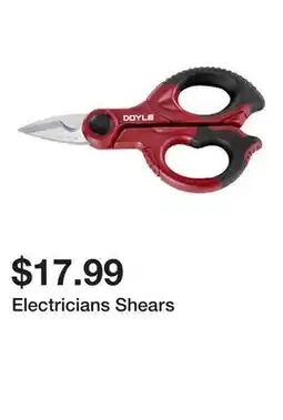 Harbor Freight Tools Electricians Shears offer