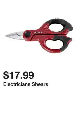 Harbor Freight Tools Electricians Shears offer