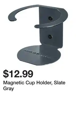 Harbor Freight Tools Magnetic Cup Holder, Slate Gray offer