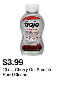 Harbor Freight Tools 10 oz. Cherry Gel Pumice Hand Cleaner offer