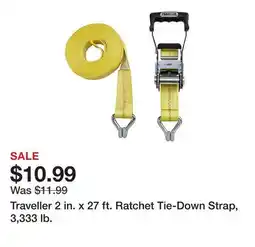 Tractor Supply Company Traveller 2 in. x 27 ft. Ratchet Tie-Down Strap, 3,333 lb offer