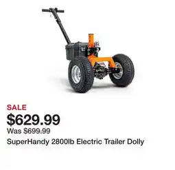 Tractor Supply Company SuperHandy 2800lb Electric Trailer Dolly offer