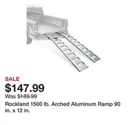 Tractor Supply Company Rockland 1500 lb. Arched Aluminum Ramp 90 in. x 12 in offer