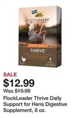 Tractor Supply Company FlockLeader Thrive Daily Support for Hens Digestive Supplement, 8 oz offer