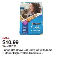 Tractor Supply Company Purina Cat Chow Cat Chow Adult Indoor/Outdoor High-Protein Complete Chicken Recipe Dry Cat Food offer