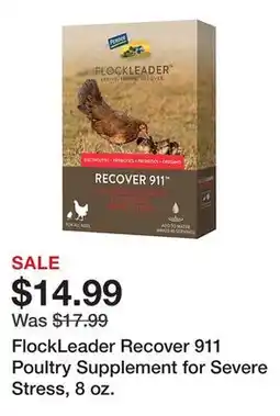 Tractor Supply Company FlockLeader Recover 911 Poultry Supplement for Severe Stress, 8 oz offer