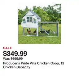 Tractor Supply Company Producer's Pride Villa Chicken Coop, 12 Chicken Capacity offer