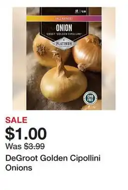 Tractor Supply Company DeGroot Golden Cipollini Onions offer