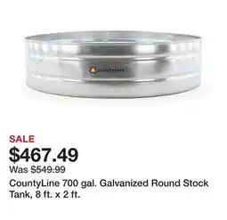 Tractor Supply Company CountyLine 700 gal. Galvanized Round Stock Tank, 8 ft. x 2 ft offer