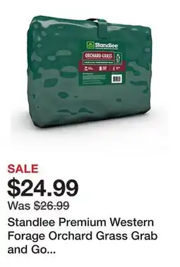 Tractor Supply Company Standlee Premium Western Forage Orchard Grass Grab and Go Compressed Hay Bale, 50 lb offer