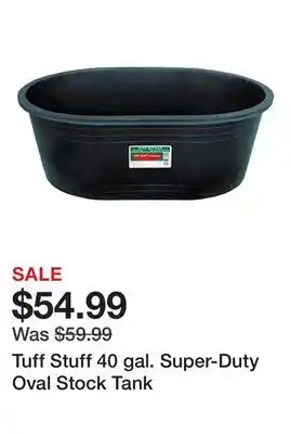 Tractor Supply Company Tuff Stuff 40 gal. Super-Duty Oval Stock Tank offer