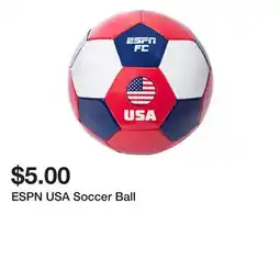 Five Below ESPN USA Soccer Ball offer