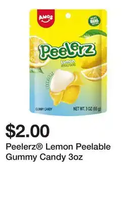 Five Below Peelerz Lemon Peelable Gummy Candy 3oz offer