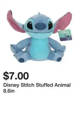 Five Below Disney Stitch Stuffed Animal 8.6in offer