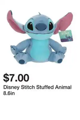 Five Below Disney Stitch Stuffed Animal 8.6in offer