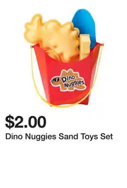 Five Below Dino Nuggies Sand Toys Set offer
