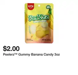 Five Below Peelerz Gummy Banana Candy 3oz offer