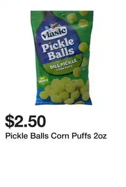 Five Below Pickle Balls Corn Puffs 2oz offer