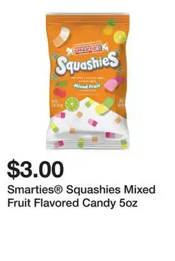 Five Below Smarties Squashies Mixed Fruit Flavored Candy 5oz offer