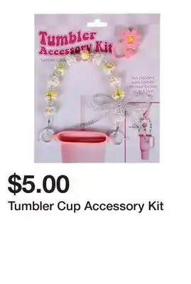 Five Below Tumbler Cup Accessory Kit offer
