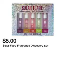 Five Below Solar Flare Fragrance Discovery Set offer