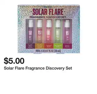 Five Below Solar Flare Fragrance Discovery Set offer
