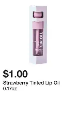 Five Below Strawberry Tinted Lip Oil 0.17oz offer