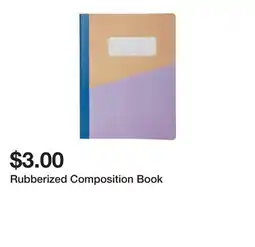 Five Below Rubberized Composition Book offer