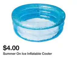 Five Below Summer On Ice Inflatable Cooler offer