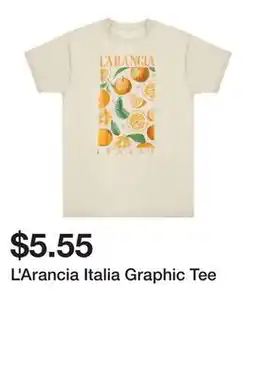 Five Below L'Arancia Italia Graphic Tee offer