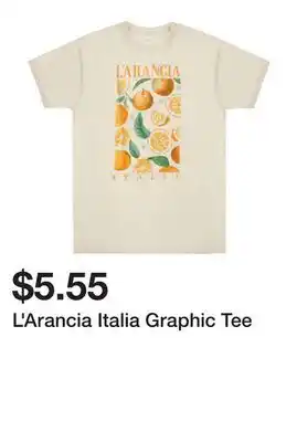 Five Below L'Arancia Italia Graphic Tee offer