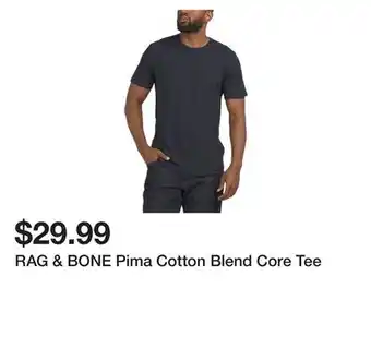 Marshalls RAG & BONE Pima Cotton Blend Core Tee offer