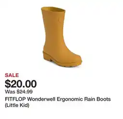 Marshalls FITFLOP Wonderwell Ergonomic Rain Boots (Little Kid) offer