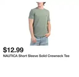 Marshalls NAUTICA Short Sleeve Solid Crewneck Tee offer