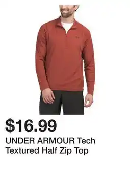 Marshalls UNDER ARMOUR Tech Textured Half Zip Top offer