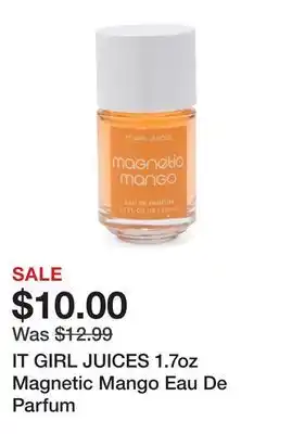 Marshalls IT GIRL JUICES 1.7oz Magnetic Mango Eau De Parfum offer