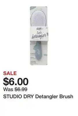 Marshalls STUDIO DRY Detangler Brush offer