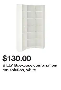 Ikea BILLY Bookcase combination/crn solution, white offer