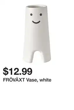 Ikea FRÖVÄXT Vase, white offer