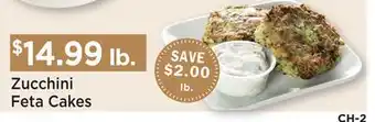 Heinen's Zucchini Feta Cakes offer