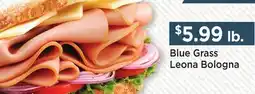 Heinen's Blue Grass Leona Bologna offer
