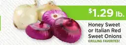 Heinen's Honey Sweet or Italian Red Sweet Onions offer