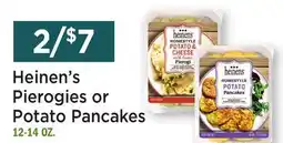 Heinen's Heinen's Pierogies or Potato Pancakes offer